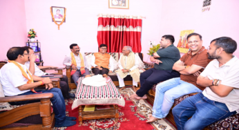 CG : सेवा, सुशासन और जनकल्याण के 12 वर्ष पूर्ण होने पर विशेष जनसंपर्क अभियान के तहत वित्त मंत्री ओ.पी. चौधरी ने प्रबुद्ध नागरिकों से किया संवाद