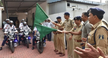 CG : रायपुर ट्रैफिक पुलिस को मिली 10 नई हाई-स्पीड बाइक, जाम की सूचना मिलते ही पहुंचेगी QRT…