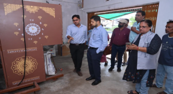 CG : जिले का पहला अन्नपूर्ति ग्रीन एटीएम का होगा जल्द शुभारंभ, कलेक्टर ने एटीएम मशीन का लिया जायजा…