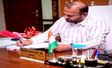 गौरेला पेंड्रा मरवाही जिले के नवपदस्थ कलेक्टर विजय दयाराम के ने संभाला कार्यभार