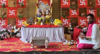 ए.टी. पैलेस में भगवान जगन्नाथ, बलभद्र एवं माता सुभद्रा की भव्य स्थापना, वैदिक मंत्रोच्चार के बीच सम्पन्न हुआ पूजन