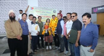 हांगकांग में शपथ के बाद भोपाल लौटे डिस्ट्रिक्ट गवर्नर महेश मालवीय