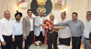 राज्यपाल डेका से निजी विश्वविद्यालयों के पदाधिकारियों ने की भेंट