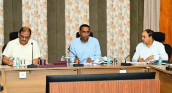 लोक निर्माण विभाग के सचिव ने जेलों में निर्माणाधीन कार्यों की प्रगति की समीक्षा की
