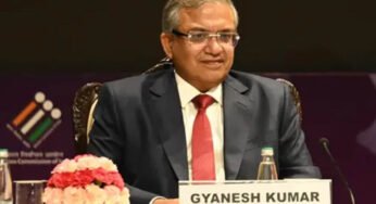 मुख्य निर्वाचन आयुक्त ज्ञानेश कुमार दो दिवसीय प्रवास पर 4 जुलाई को आएंगे मध्यप्रदेश