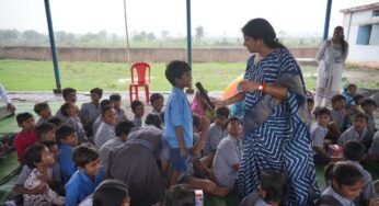 सोशल मीडिया की गुहार पर गांव पहुंची बाल चौपाल, बच्चों को मिले अधिकारों के सबक