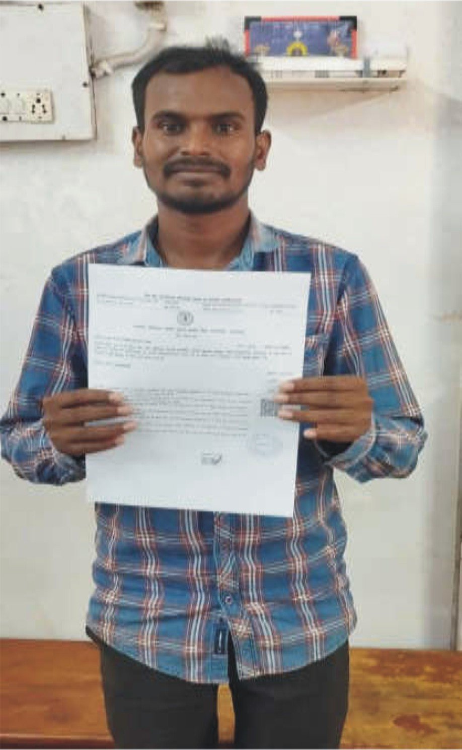 राजनांदगांव : सेवा सेतु केंद्र से 24 घंटे में मिला आय प्रमाण पत्र – तोरण लाल की बिटिया निकिता का कॉलेज में प्रवेश हुआ सुनिश्चित
