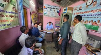 कलेक्टर के निर्देशन में एसडीएम ने वेंकटनगर सहकारी समिति का किया निरीक्षण