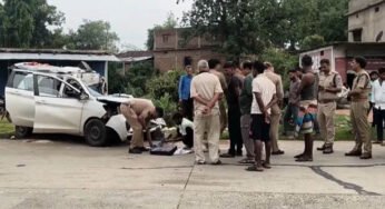 उमरिया में भीषण सड़क हादसा, NH-43 पर खड़े ट्रक से टकराई कार, 5 लोगों की दर्दनाक मौत