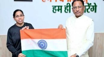 मुख्यमंत्री विष्णुदेव साय ने माउंट एवरेस्ट फतह करने वाली पर्वतारोही अमिता श्रीवास को दी बधाई