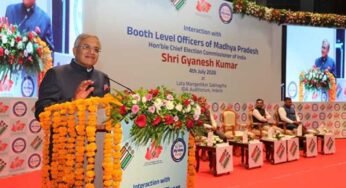 बूथ लेवल अधिकारी (बीएलओ) होते हैं लोकतंत्र की नींव : मुख्य निर्वाचन आयुक्त कुमार