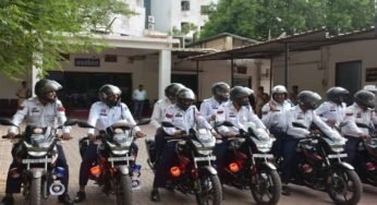 रायपुर में जाम से मिलेगी राहत, QRT को ट्रैफिक पुलिस की 10 नई हाई-स्पीड बाइक्स