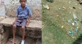 धमतरी स्कूल में शराब की टूटी बोतल से घायल हुआ छात्र, ग्रामीणों का फूटा गुस्सा, कार्रवाई की मांग