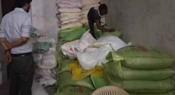 दुर्ग में अवैध खाद के गोदाम पर प्रशासन की बड़ी कार्रवाई, कृषि सामग्री जब्त