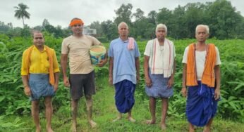लैलूंगा के पाकरगांव के सुगंधित जवांफूल चावल की खुशबू पहुंच रही मुख्यमंत्री निवास तक