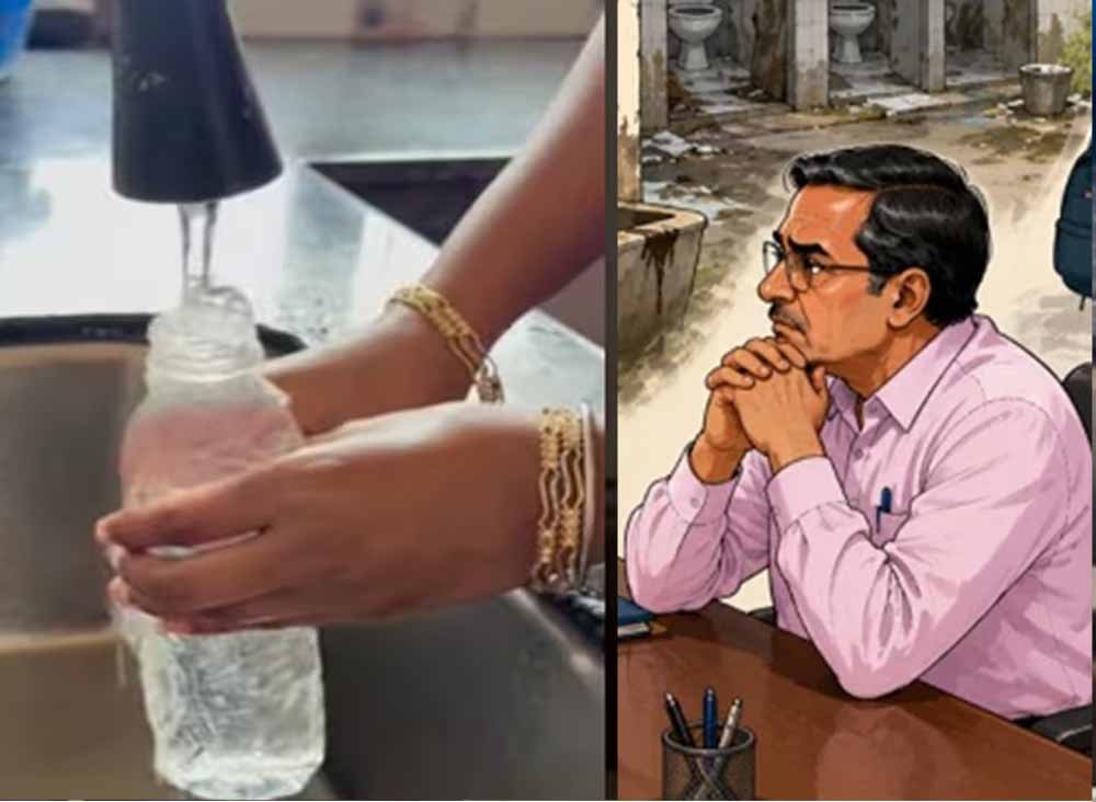 स्कूल में पेयजल संकट पर छलका दर्द, ‘घर का पानी खत्म होने पर दुकान से खरीदना पड़ता है’