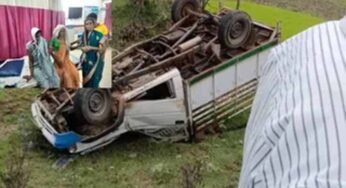 बालाघाट में पिकअप पलटने से 18 महिलाएं घायल, दो की हालत गंभीर