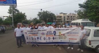 “SAFE CLICK 2.0” अभियान के तहत जीआरपी भोपाल द्वारा 5 किलोमीटर साइबर जागरूकता मैराथन आयोजित