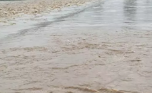 CG : बलौदाबाजार में भारी बारिश, एनीकेट उफान पर …