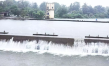 CG : शिवनाथ नदी में तेज बहाव, जलाशयों में बढ़ा पानी, मोंगरा बैराज अभी 13 फीसदी भरा …