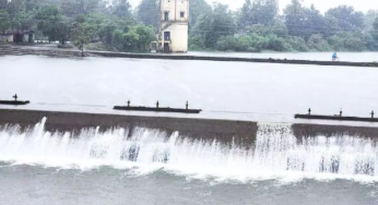 CG : शिवनाथ नदी में तेज बहाव, जलाशयों में बढ़ा पानी, मोंगरा बैराज अभी 13 फीसदी भरा …