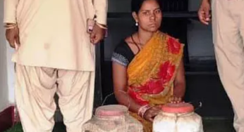 CG : महुआ शराब के साथ महिला गिरफ्तार …