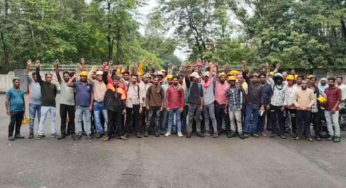 CG : दो माह से वेतन नहीं मिलने पर ठेका श्रमिकों का प्रदर्शन, गेवरा परियोजना का काम ठप …