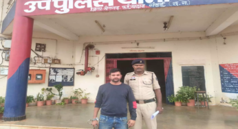 CG: शराब के नशे में सड़क पर हंगामा कर रहा युवक गिरफ्तार …