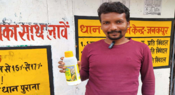 CG : आधुनिक खेती की ओर बढ़े किसान राजेंद्र सिंह, खरीफ सीजन में पहली बार अपनाया नैनो डीएपी …