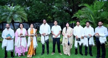 यूपीएससी 2025 के छत्तीसगढ़ टॉपरों ने वित्त मंत्री ओपी चौधरी से की सौजन्य मुलाकात