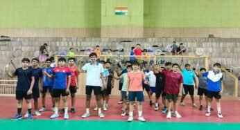 टैलेंट सर्च में उमड़ा बैडमिंटन और टेनिस का जोश: 93 खिलाड़ियों ने आजमाया दम, शनिवार को फिर मिलेगा मौका