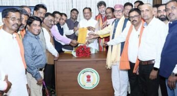 बस्तर गोंचा महापर्व 2026 का निमंत्रण लेकर मुख्यमंत्री विष्णु देव साय से मिले प्रतिनिधि