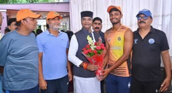एमपीसीए इमर्जिंग टीम में विश्वास सारंग क्रिकेट अकादमी के अनिमेष सिंह का चयन