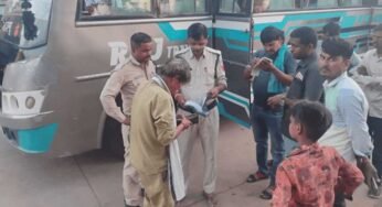 प्रदेशव्यापी “लोक परिवहन बसों का विशेष चेकिंग एवं प्रवर्तन अभियान” हुआ सफल