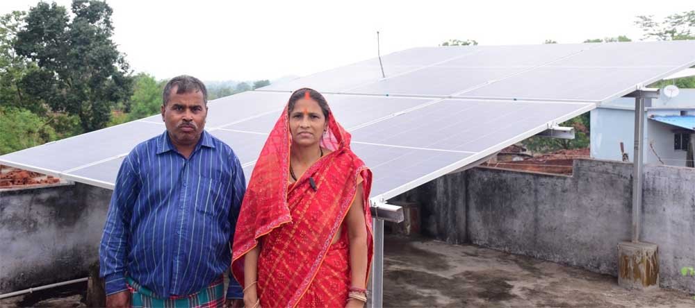 प्रधानमंत्री सूर्यघर मुफ्त बिजली योजना से रोशन हुआ कामती साहू का घर