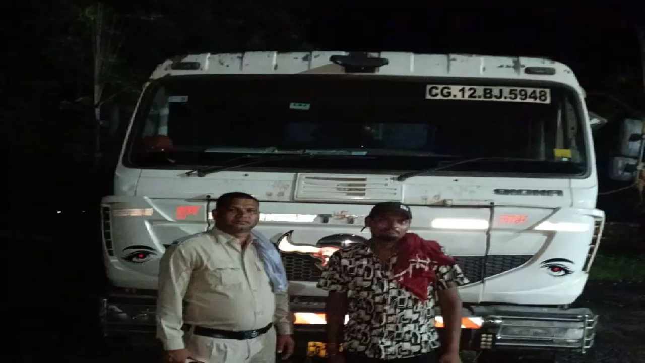 CG : अवैध रेत परिवहन पर बड़ा एक्शन, 8 वाहन जब्त …