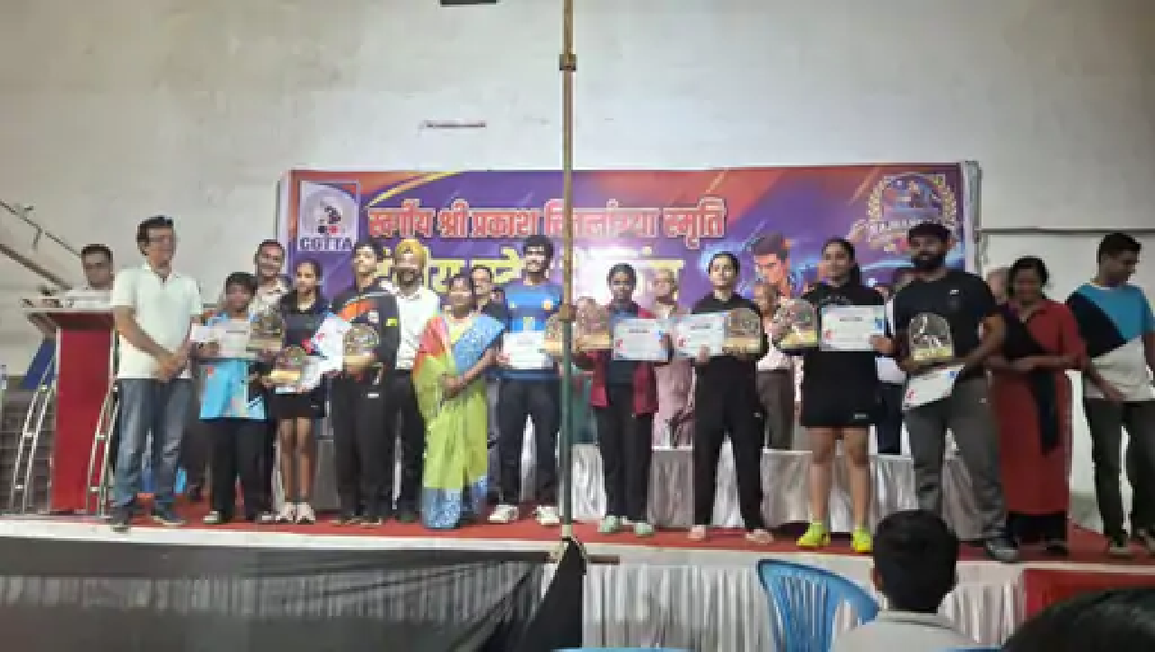 राजनांदगांव : राज्य रैंकिंग टेबल टेनिस प्रदेशभर के खिलाड़ियों ने दिखाई प्रतिभा…