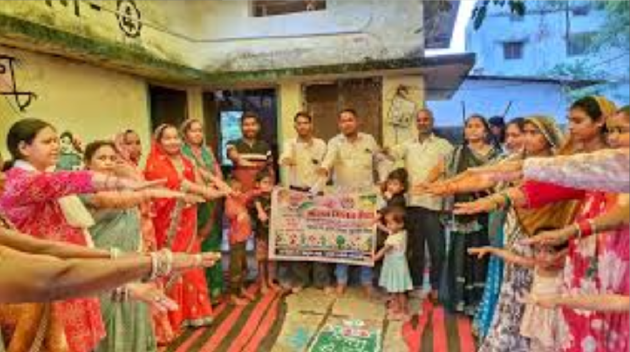 CG : आंगन मिलन उत्सव में पोषण, स्वास्थ्य और शिक्षा के प्रति जागरूकता का दिया गया संदेश…