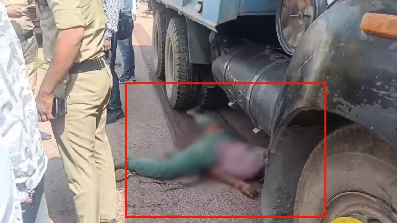 CG : हाईवा को ओवरटेक करना पड़ा भारी, एक्टिवा सवार नाबालिग की मौत …