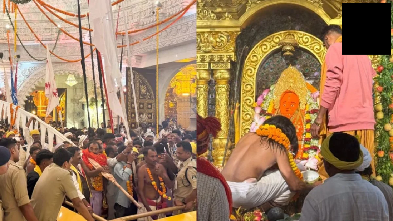 RAJNANDGAON : 15 आंगादेव, मां बम्लेश्वरी के नाम की नई डांग और सौहार्द का संदेश… डोंगरगढ़ में शांतिपूर्वक संपन्न हुई पंचमी भेंट ...